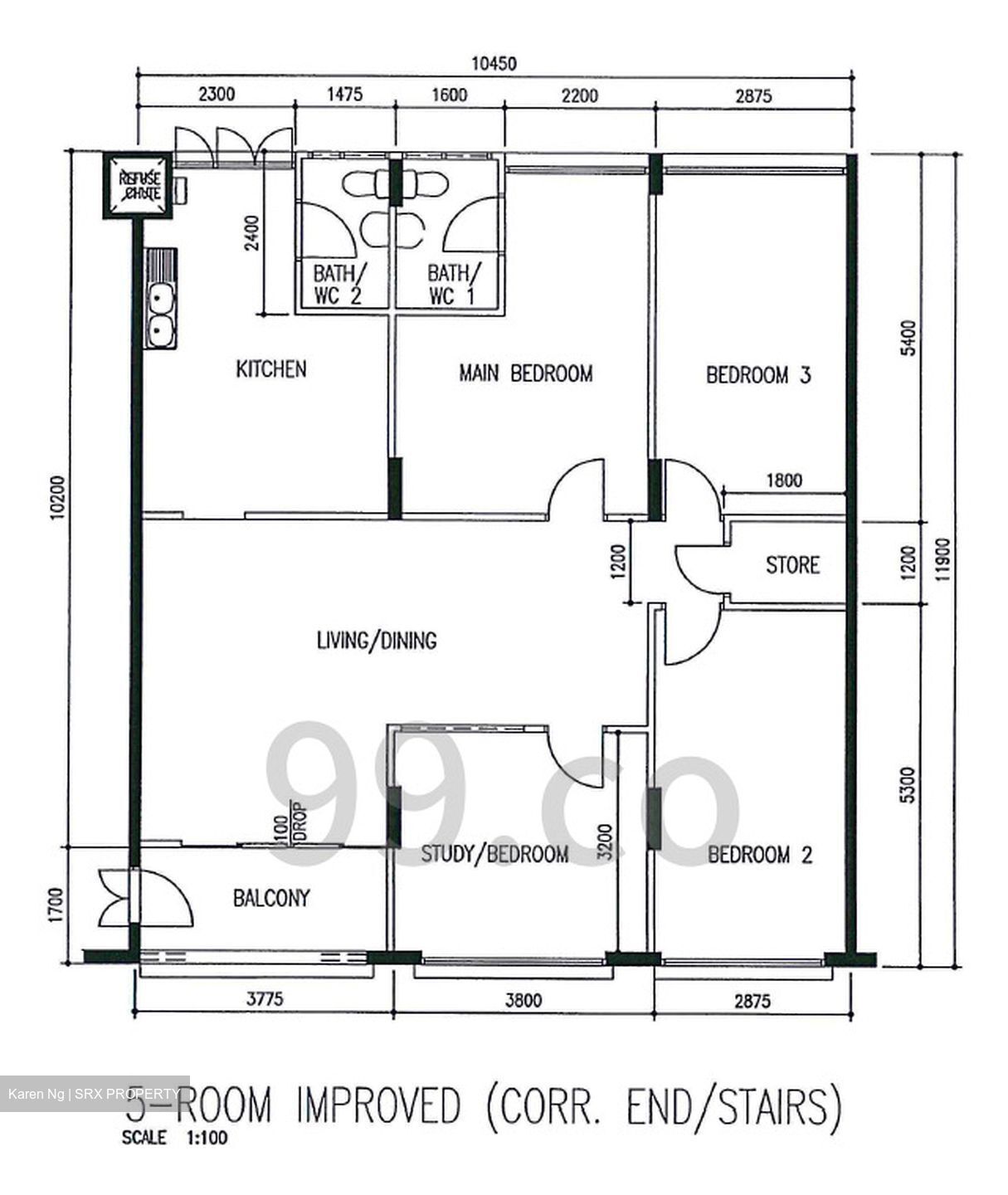 Blk 299 Punggol Grove (Punggol), HDB 5 Rooms #600839821